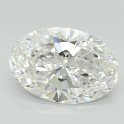 6.70ct D VS1 Rare Carat Ideal Cut Oval Lab Grown Diamond