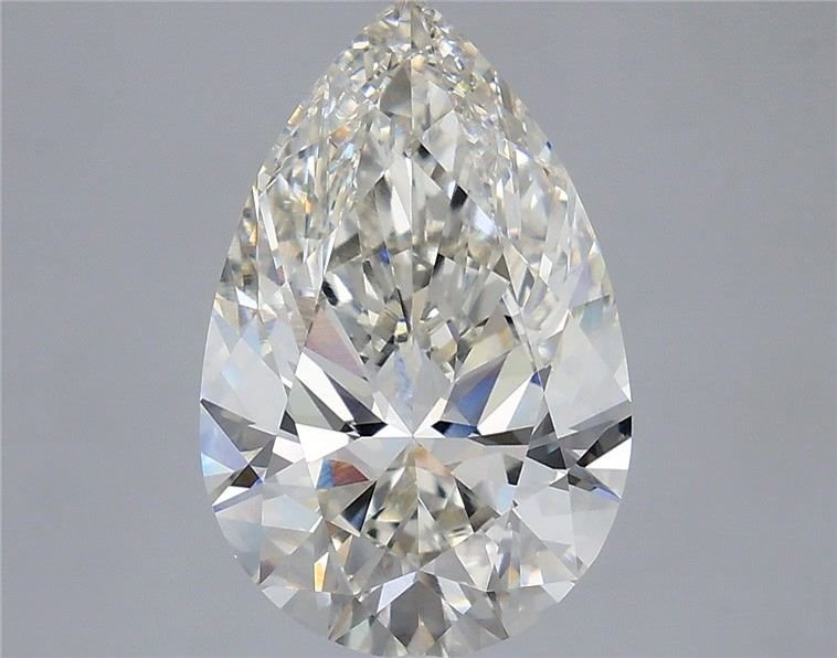 5.51ct H VS1 Rare Carat Ideal Cut Pear Lab Grown Diamond
