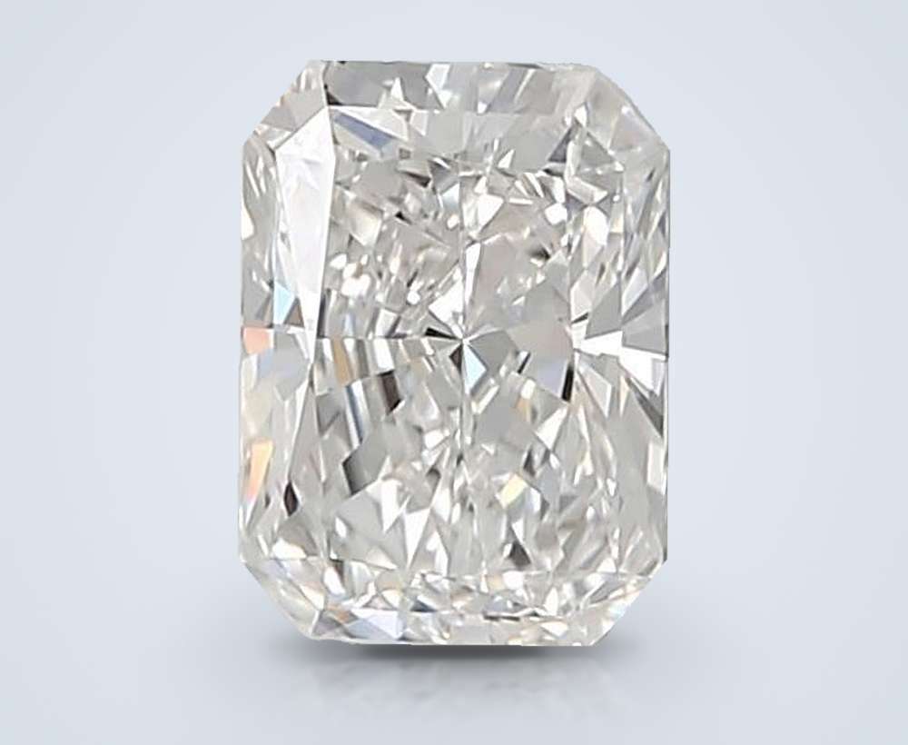 1.03ct E VVS2 Rare Carat Ideal Cut Radiant Lab Grown Diamond