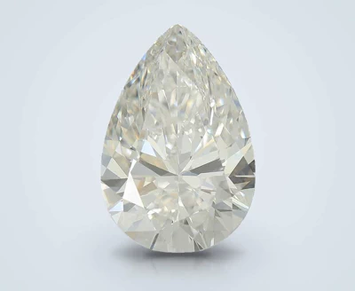 4.02ct F VVS2 Rare Carat Ideal Cut Pear Lab Grown Diamond