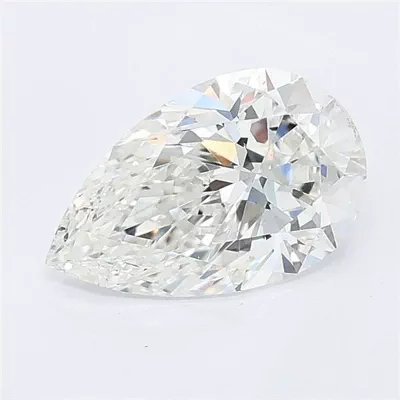 1.38ct F VS1 Rare Carat Ideal Cut Pear Lab Grown Diamond