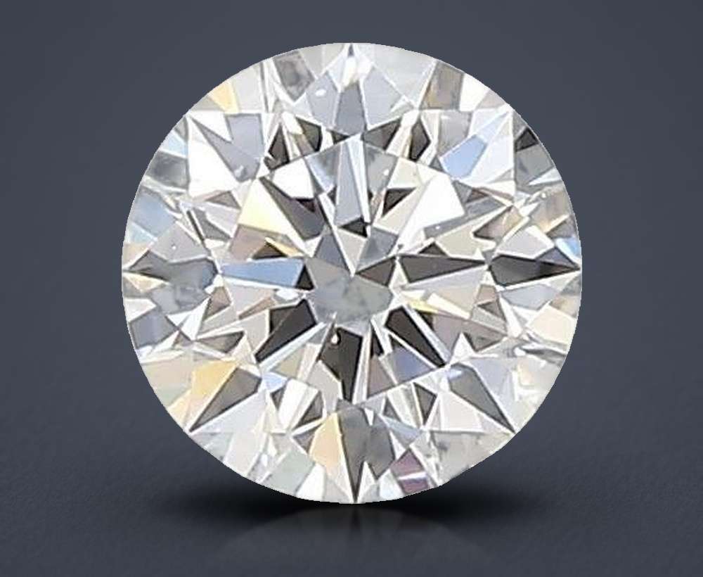 0.37ct D VVS2 Rare Carat Ideal Cut Round Lab Grown Diamond