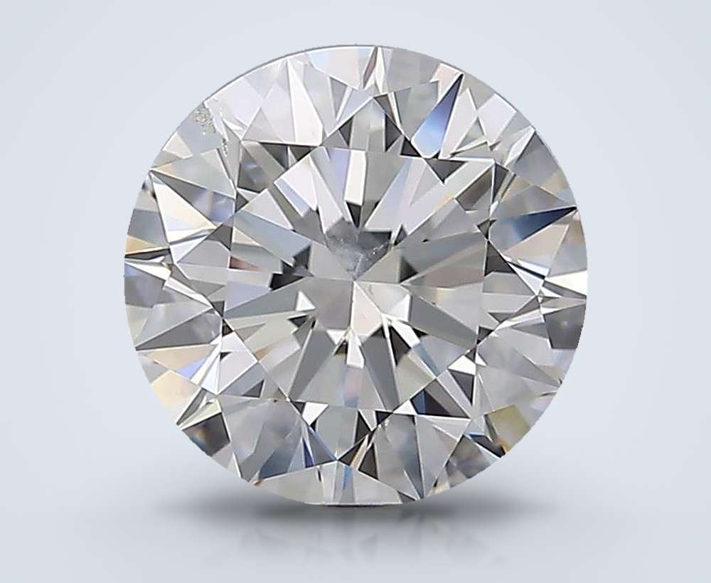 2.50ct E SI2 Rare Carat Ideal Cut Round Diamond