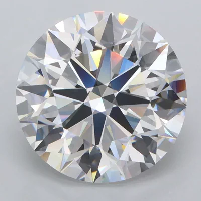 4.62ct D FL Rare Carat Ideal Cut Round Lab Grown Diamond