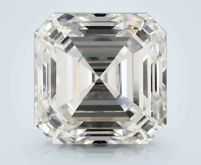 3.12ct G VS1 Rare Carat Ideal Cut Asscher Lab Grown Diamond