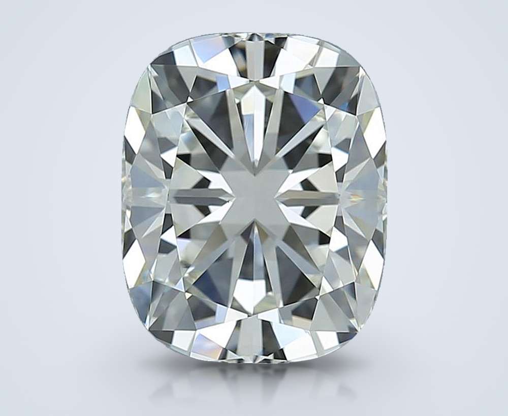 3.71ct J VS1 Very Good Cut Cushion Diamond