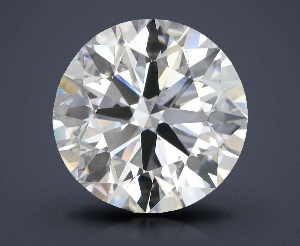 14.27ct F VVS2 Rare Carat Ideal Cut Round Lab Grown Diamond