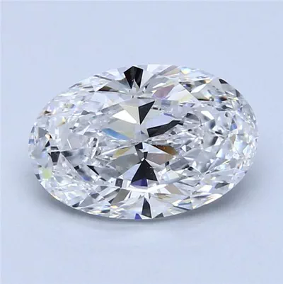 3.03ct D SI1 Excellent Cut Oval Diamond