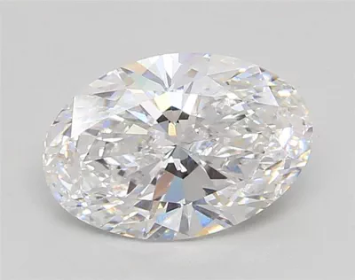 2.51ct F VVS2 Rare Carat Ideal Cut Oval Lab Grown Diamond