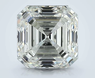 2.30ct J SI2 Rare Carat Ideal Cut Asscher Diamond