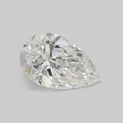 2.52ct E VVS2 Rare Carat Ideal Cut Pear Lab Grown Diamond