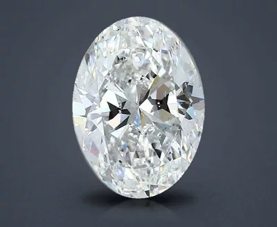 3.03ct G SI2 Rare Carat Ideal Cut Oval Diamond