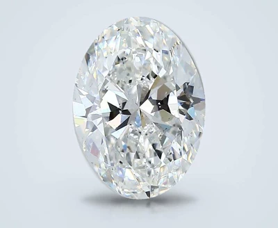 3.03ct G SI2 Rare Carat Ideal Cut Oval Diamond