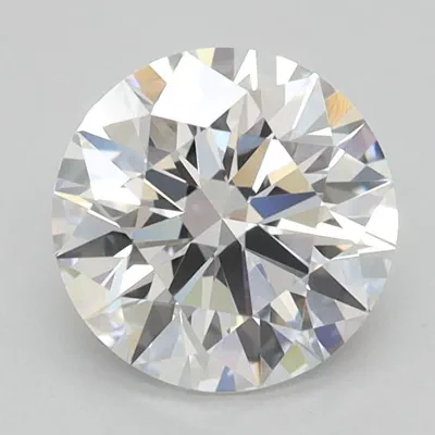 1.08ct D VVS2 Rare Carat Ideal Cut Round Lab Grown Diamond