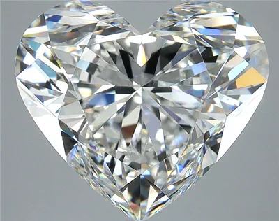5.02ct G VS1 Rare Carat Ideal Cut Heart Diamond