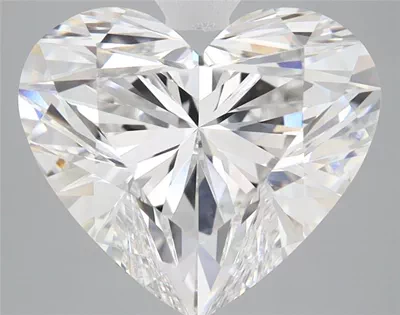 4.11ct F VS1 Rare Carat Ideal Cut Heart Lab Grown Diamond