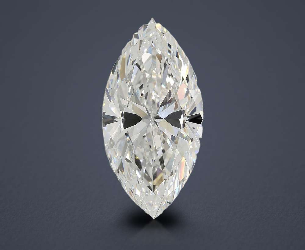 15.19ct F VVS2 Rare Carat Ideal Cut Marquise Lab Grown Diamond