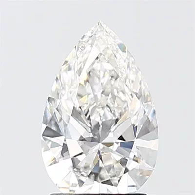 1.50ct F VS1 Rare Carat Ideal Cut Pear Lab Grown Diamond