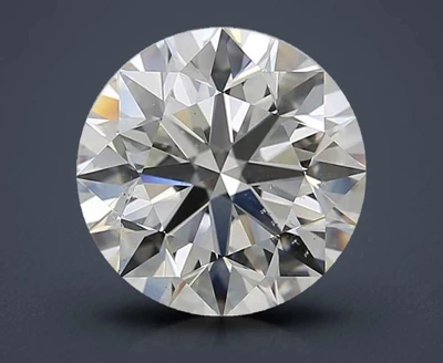 4.12ct J SI1 Excellent Cut Round Diamond