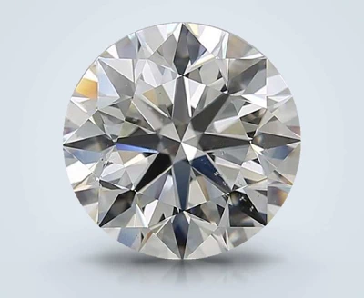 4.12ct J SI1 Excellent Cut Round Diamond