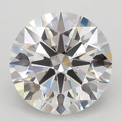 4.41ct D VS2 Rare Carat Ideal Cut Round Lab Grown Diamond