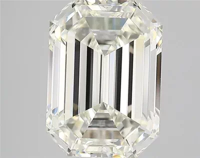 5.03ct K VS1 Rare Carat Ideal Cut Emerald Diamond