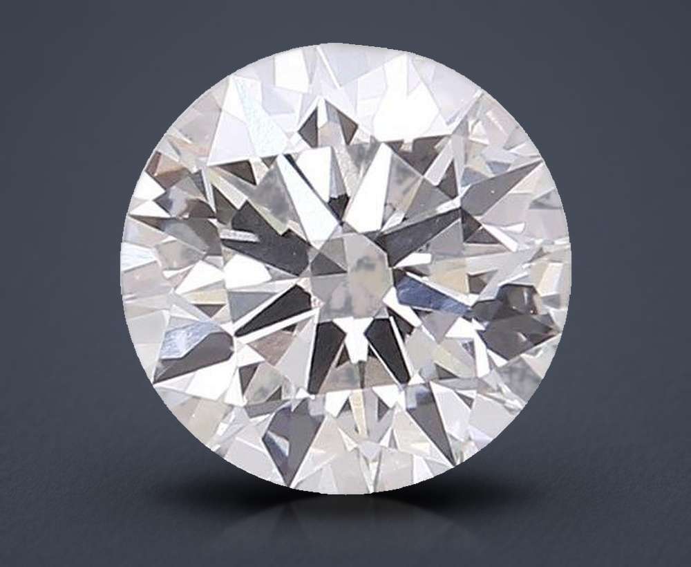 2.09ct H VVS2 Rare Carat Ideal Cut Round Lab Grown Diamond
