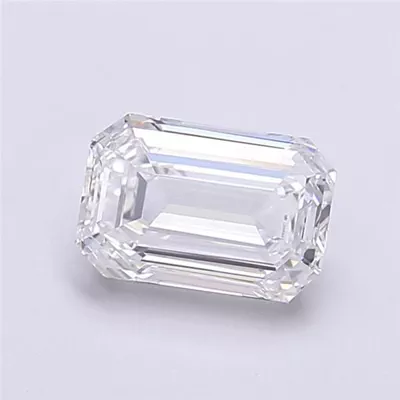 1.50ct D VS2 Rare Carat Ideal Cut Emerald Lab Grown Diamond