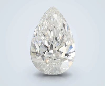 6.48ct E VVS2 Rare Carat Ideal Cut Pear Lab Grown Diamond