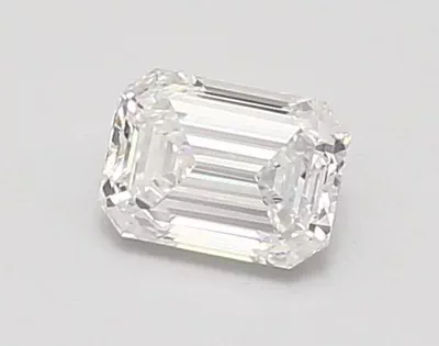 0.79ct D VS1 Rare Carat Ideal Cut Emerald Lab Grown Diamond