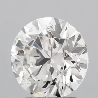 2.17ct H SI1 Rare Carat Ideal Cut Round Lab Grown Diamond