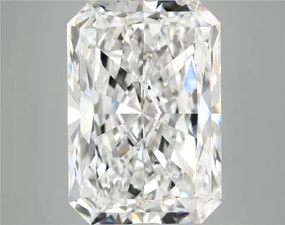 10.82ct F VVS2 Rare Carat Ideal Cut Radiant Lab Grown Diamond