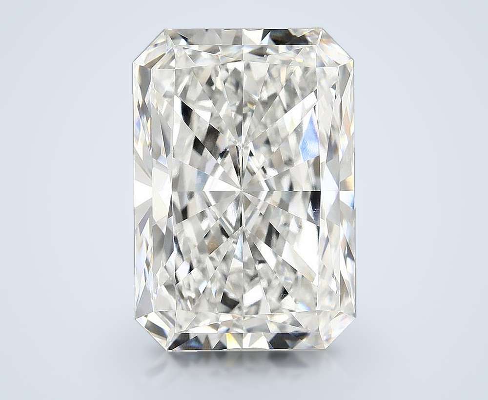 10.82ct F VVS2 Rare Carat Ideal Cut Radiant Lab Grown Diamond