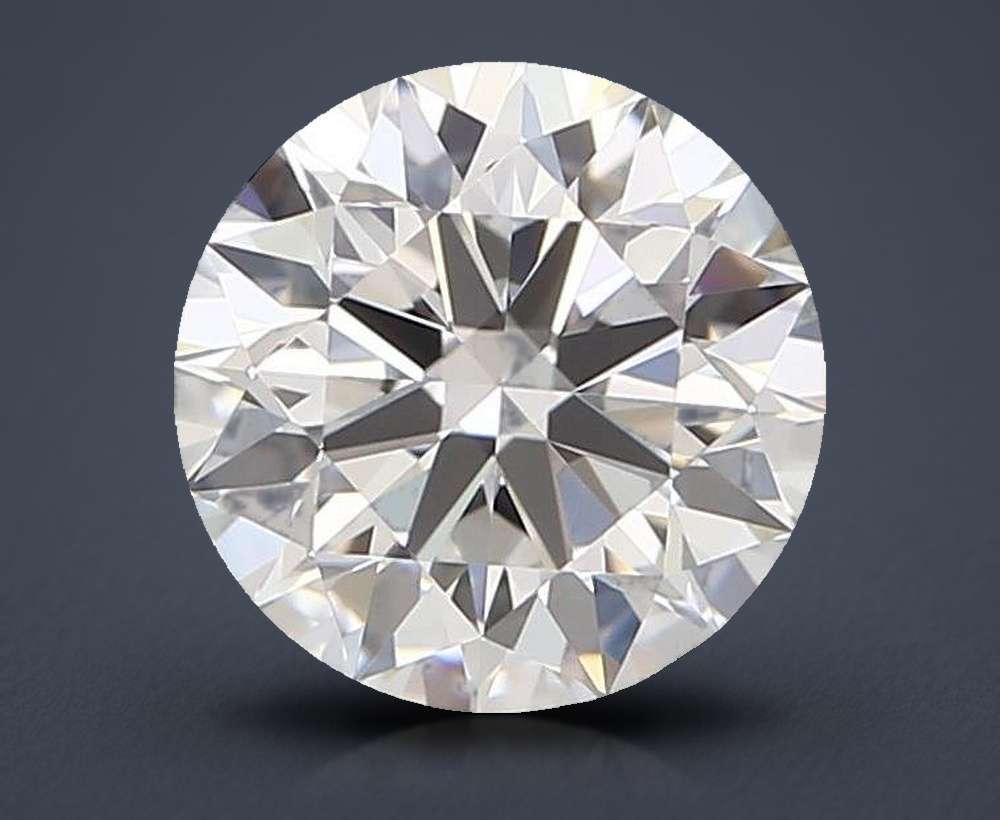 0.73ct E VVS1 Rare Carat Ideal Cut Round Diamond