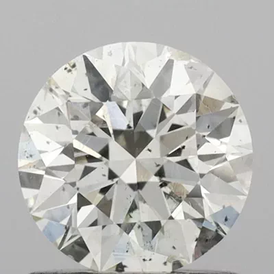 0.92ct I SI2 Rare Carat Ideal Cut Round Diamond