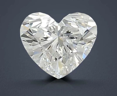 1.00ct E VVS2 Rare Carat Ideal Cut Heart Lab Grown Diamond