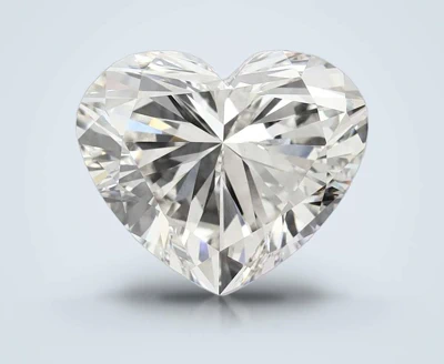 7.00ct H VS1 Good Cut Heart Lab Grown Diamond