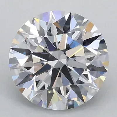 1.04ct D VVS2 Rare Carat Ideal Cut Round Lab Grown Diamond