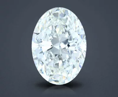 15.08ct F VS1 Rare Carat Ideal Cut Oval Diamond