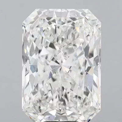 11.06ct F VVS2 Rare Carat Ideal Cut Radiant Lab Grown Diamond