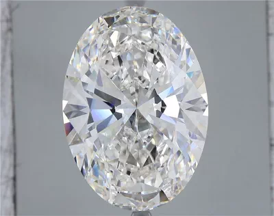 20.68ct G VS1 Rare Carat Ideal Cut Oval Lab Grown Diamond