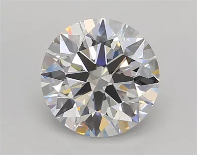 2.02ct D VVS2 Rare Carat Ideal Cut Round Lab Grown Diamond