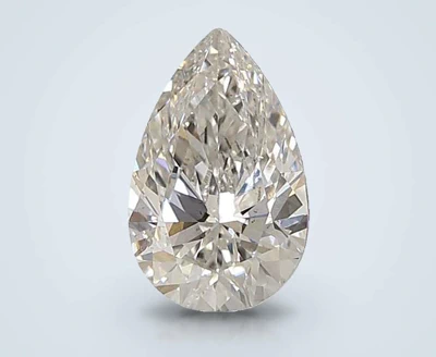 1.09ct F SI1 Rare Carat Ideal Cut Pear Lab Grown Diamond