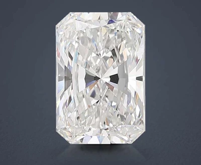 10.08ct E VVS2 Rare Carat Ideal Cut Radiant Lab Grown Diamond