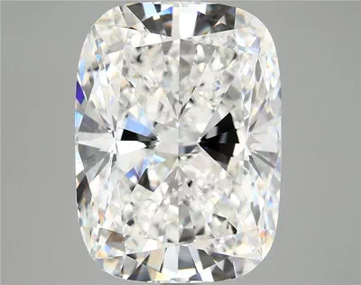 9.57ct E VVS2 Rare Carat Ideal Cut Cushion Lab Grown Diamond