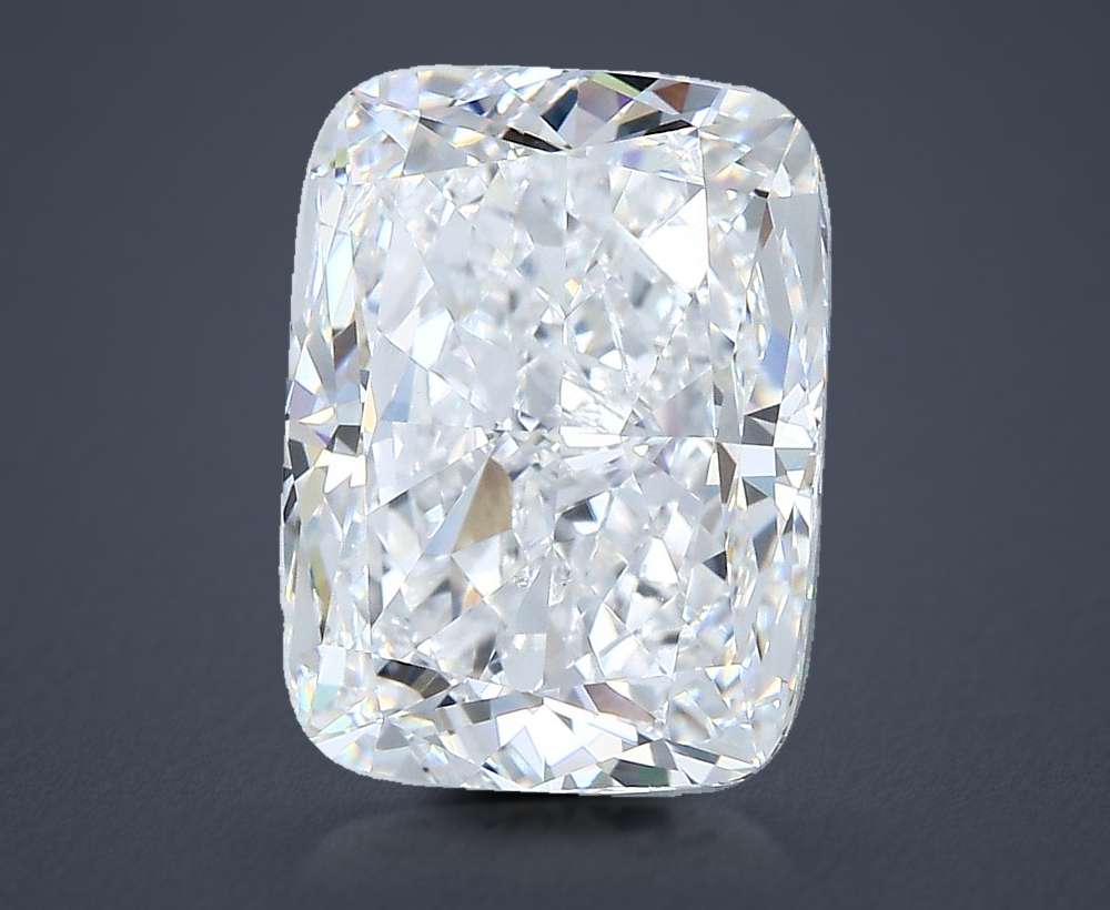 6.53ct D SI1 Very Good Cut Cushion Diamond
