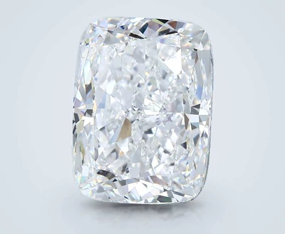 6.53ct D SI1 Very Good Cut Cushion Diamond