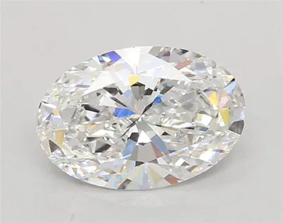 2.55ct D VS1 Rare Carat Ideal Cut Oval Lab Grown Diamond