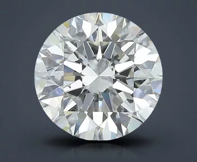 2.80ct H SI1 Rare Carat Ideal Cut Round Diamond