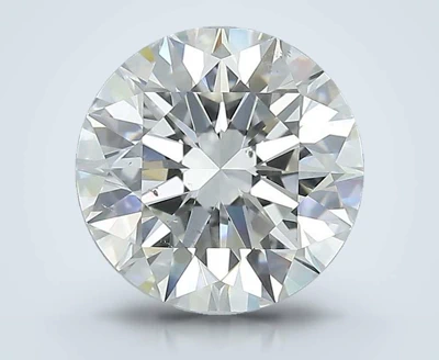 2.80ct H SI1 Rare Carat Ideal Cut Round Diamond